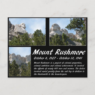 Postal Serie Mount Rushmore #3