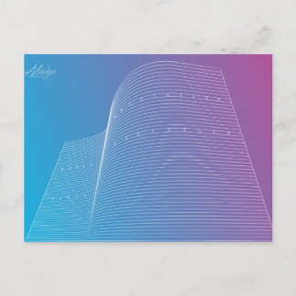 Postal Serie Oscar Niemeyer