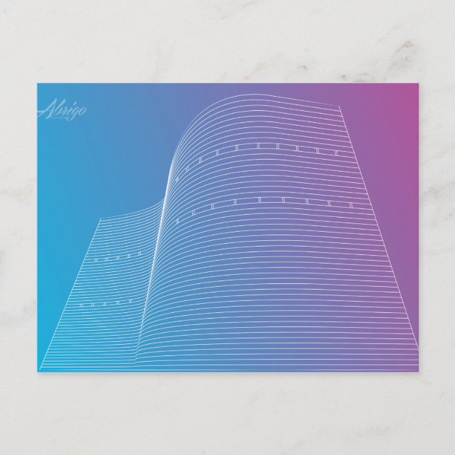 Postal Serie Oscar Niemeyer (Anverso)