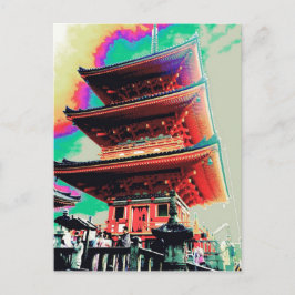 Postal Serie Pagoda de Japón