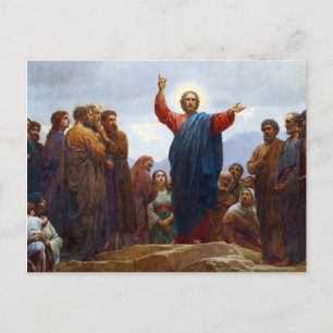 Postal Sermón en el Monte