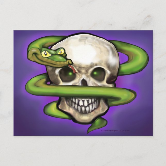 Postal Serpent n Skull (Anverso)