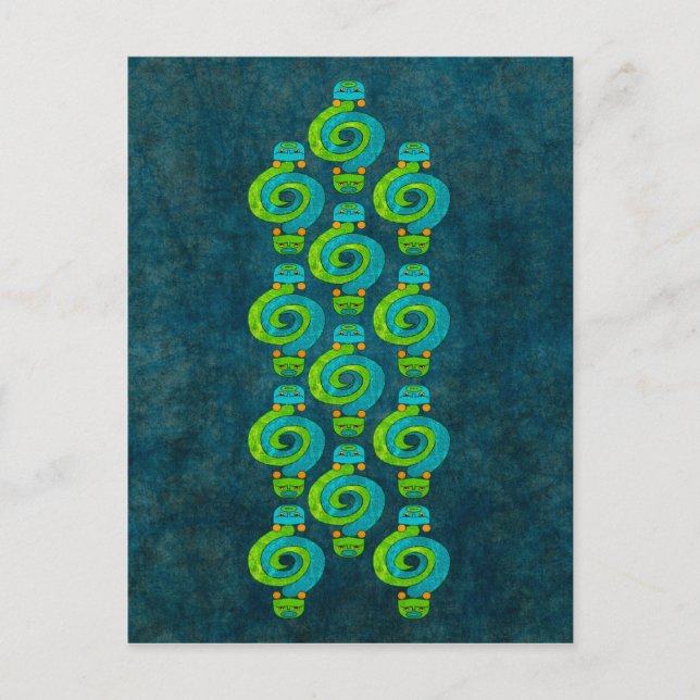 Postal Serpiente Andina (Anverso)