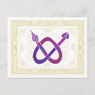 Postal Serpiente celta