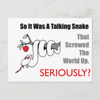 Postal serpiente hablante