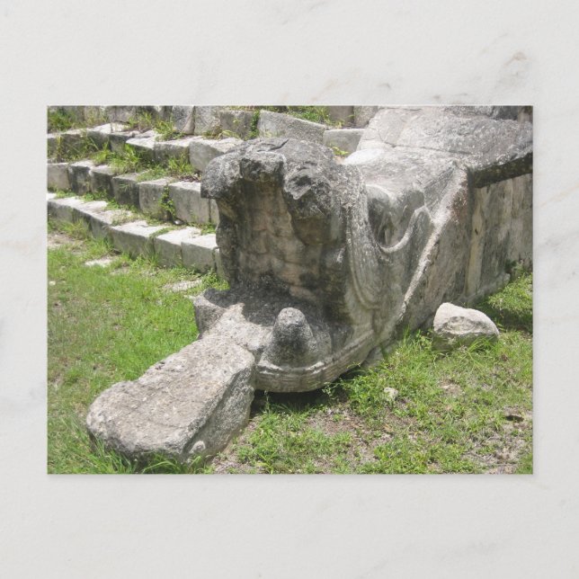 Postal Serpiente maya (Anverso)