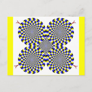 Postal Serpientes rotantes