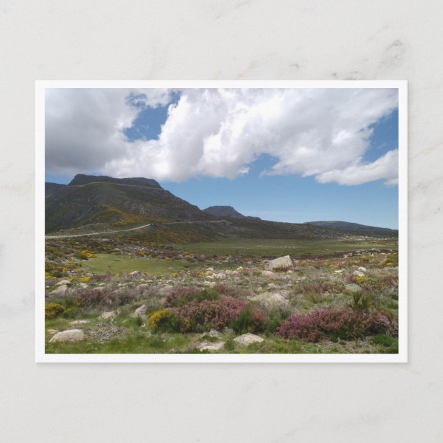 Postal Serra da Estrela (Portugal) (Anverso)