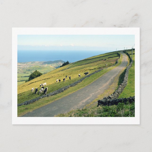 Postal Serra do Cume: Terceira (Anverso)