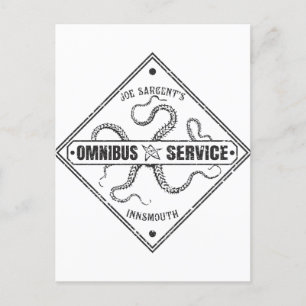 Postal Servicio de autobuses Innsmouth Joe Sargent