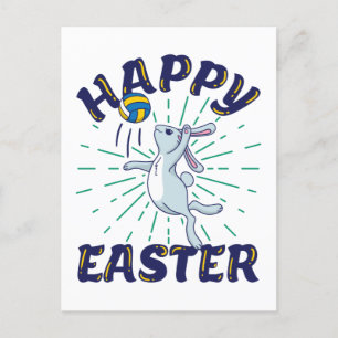 Postal Servicio de Salto de Voleibol de Conejo de Pascua