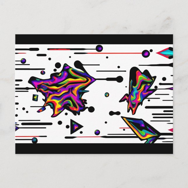 Postal Servicio en vuelo - Ken Gage Art (Anverso)