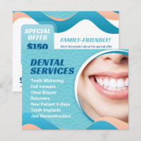 Servicios de dentista dental con oferta especial