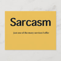 Servicios de sarcasmo