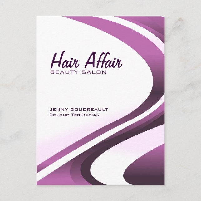 Postal Servicios ofrecidos ~ Postcard (Anverso)