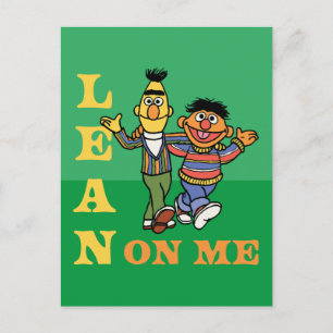 Postal Sesame Street   Bert & Ernie Lean on Me