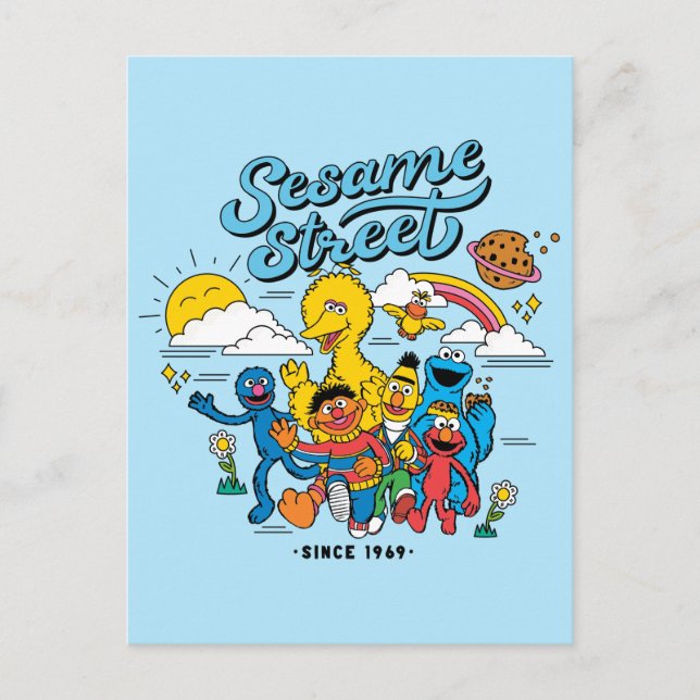 Postal Sesame Street | Desde 1969 (Anverso)