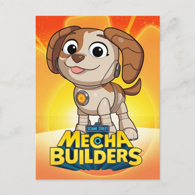 Postal Sesame Street | Mecha Builders Tango (Anverso)
