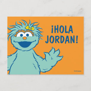 Postal Sesame Street   Rosita Personalizada