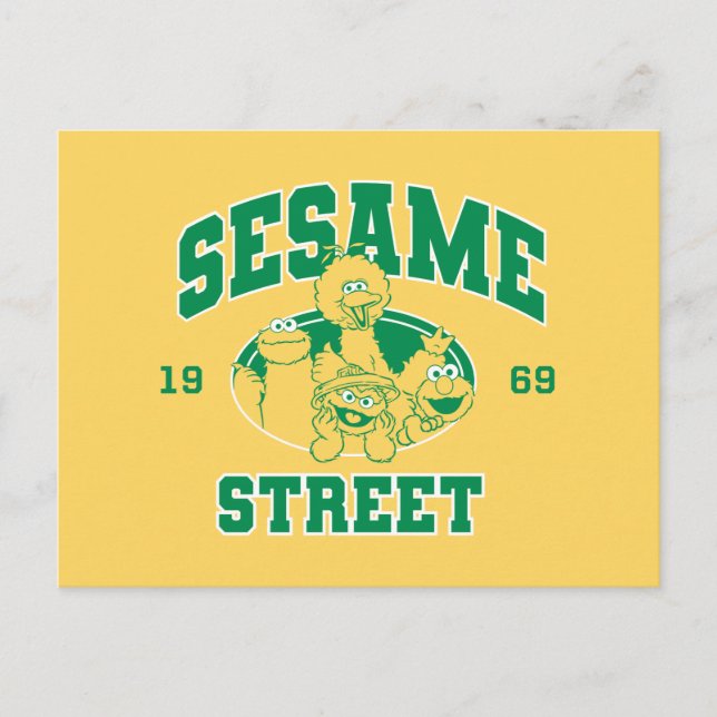 Postal Sesame Street | Vintage 1969 (Anverso)