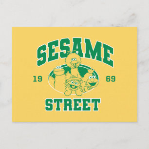 Postal Sesame Street   Vintage 1969