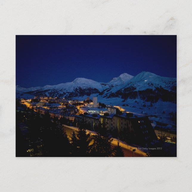 Postal Sestriere - sede de los Juegos Olímpicos de Esquí  (Anverso)