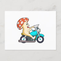 Seta como Motociclista con Motocicleta