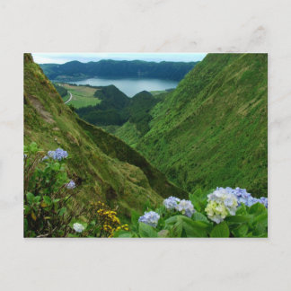 Postal Sete Cidades, Azores