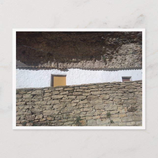 Postal Setenil de las Bodegas, Andalucía (España) (Anverso)