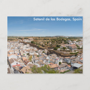 Postal Setenil de las Bodegas, España
