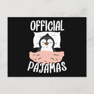 Postal Seudónimo oficial Penguin Pajamas