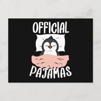 Postal Seudónimo oficial Penguin Pajamas