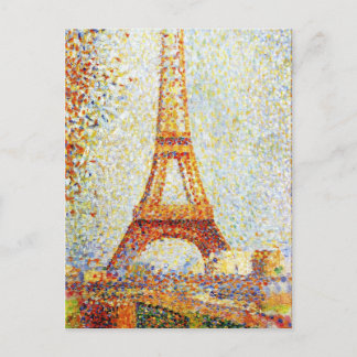 Postal Seurat: La Torre Eiffel