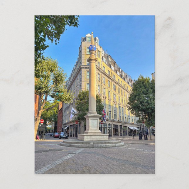 Postal Seven Dials, Covent Garden, London UK Postcard (Anverso)