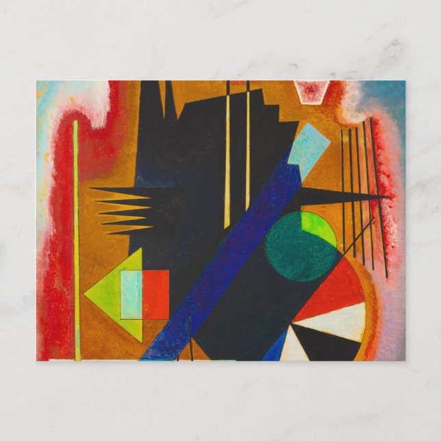 Postal Several Points, 1925 by Wassily Kandinsky (Anverso)