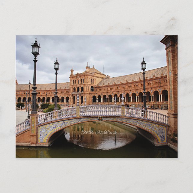 Postal Sevilla, Andalucía, España (Anverso)