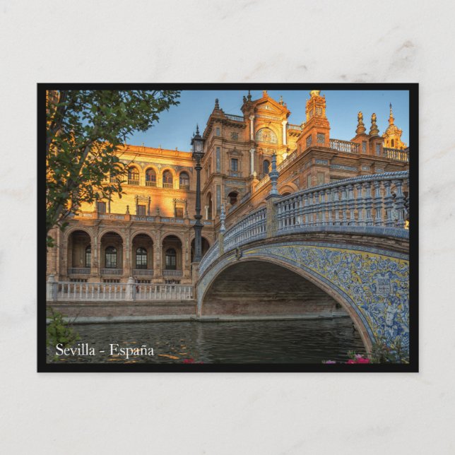 Postal Sevilla City, España Postcard (Anverso)