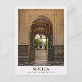 Postal SEVILLA - Doors of the World Postcard Collection