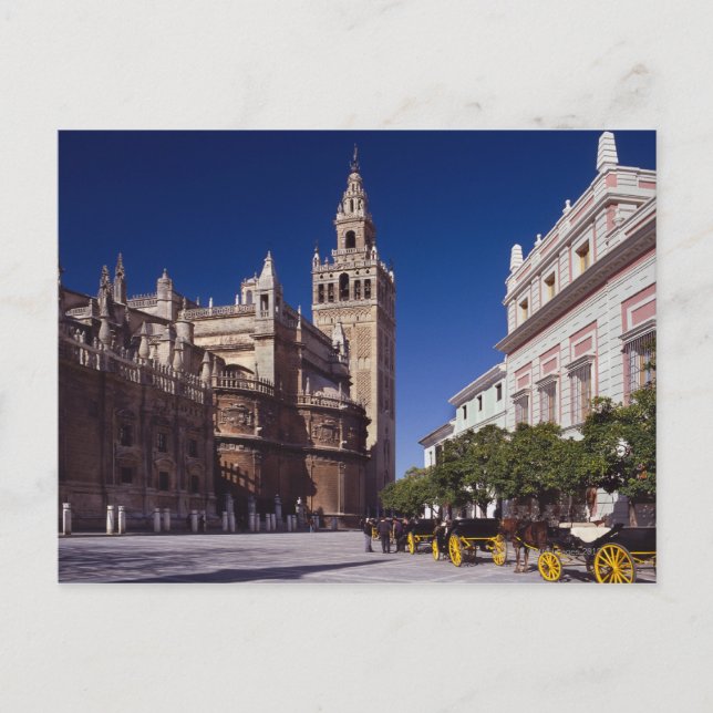 Postal Sevilla, España | La Giralda (Anverso)