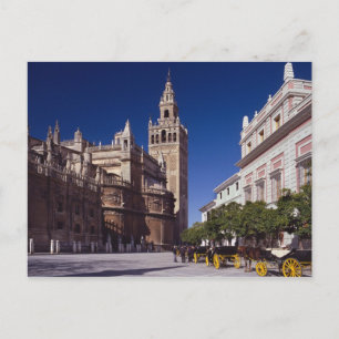 Postal Sevilla, España   La Giralda