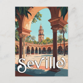 Postal Sevilla vintage, España - Recuerdos Españoles Clás