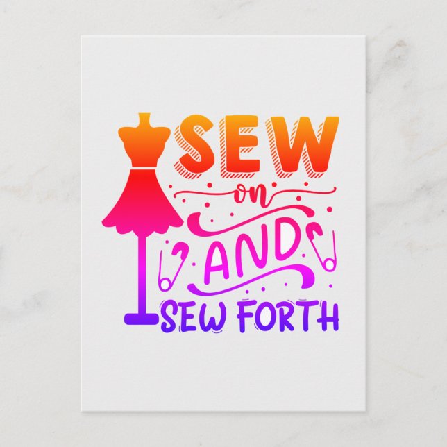 Postal Sew and Sew Forth (Anverso)