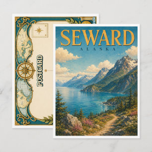 Postal Seward Alaska Resurrection Bay GeoSaga