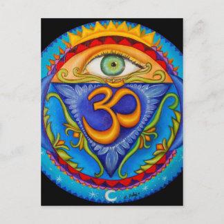 Postal Sexta chakra, tercer ojo