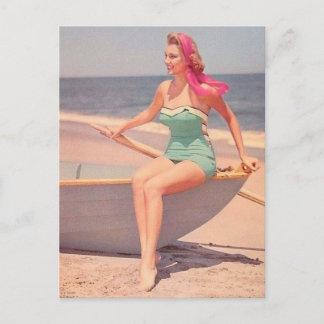 Postal Sexy ● Chica Vintage Pin up