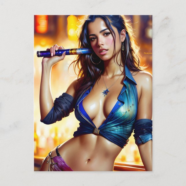 Postal Sexy Lady (Anverso)