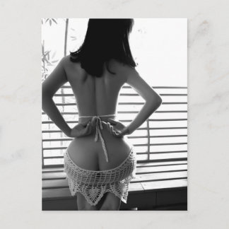 Postal Sexy  lingerie model Photo Postcard