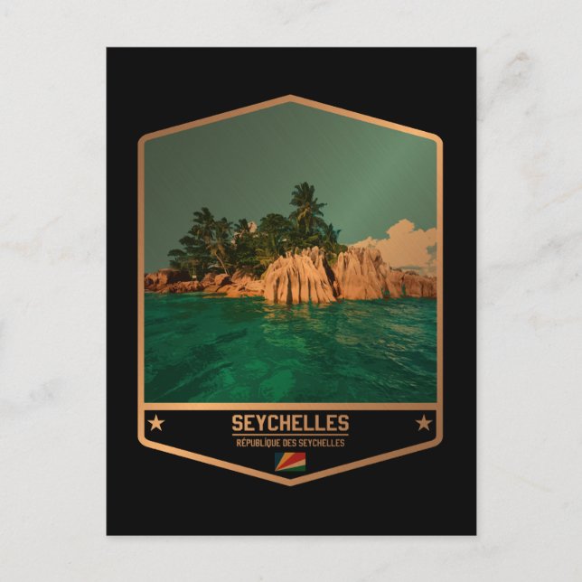 Postal Seychelles (Anverso)