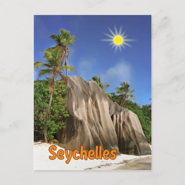 Postal Seychelles (Anverso)