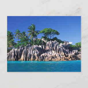 Postal Seychelles. Islote St. Pierre (cerca de Praslin)